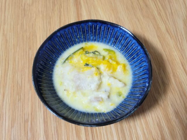 Totplate_タラとかぼちゃのクリーム煮